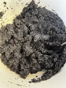 Rezept Blaubeer Mohnkuchen mit Streuseln low-carb glutenfrei keto