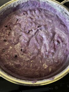 Rezept Blaubeer Mohnkuchen mit Streuseln low-carb glutenfrei keto
