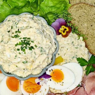 Rezept Ei Curry Aufstrich low-carb keto glutenfrei