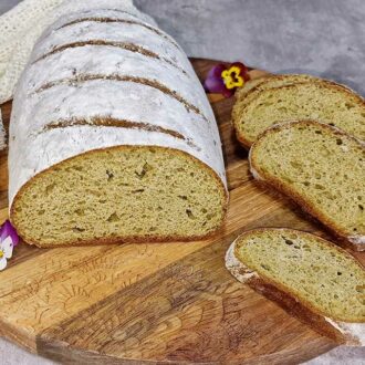 Rezept Spinatbrot low-carb keto glutenfrei