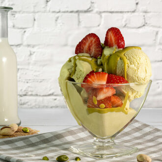 Rezept Pistazien Eiscreme low-carb keto glutenfrei
