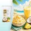 Zuketo Gourmet Flavour PINA COLADA | Aromapulver für Desserts & Getränke | low carb & keto Zuckerersatz